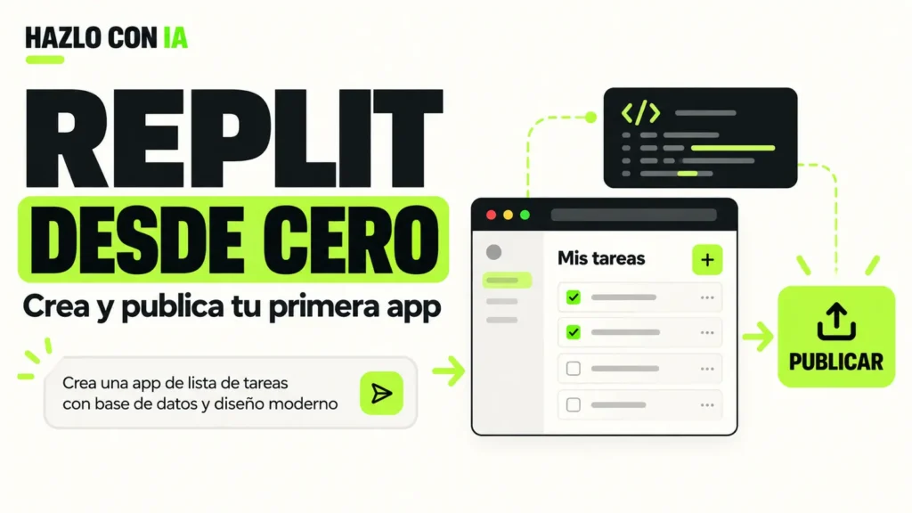 Cómo usar Replit desde cero para crear y publicar una primera app
