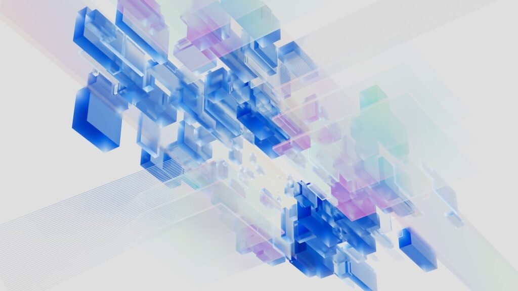 Ilustración abstracta sobre herramientas de inteligencia artificial de Google y redes neuronales